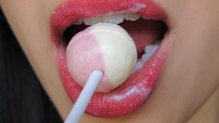 Strawberries amp Cream Lips  Lip Art Tutorial [upl. by Burrton635]