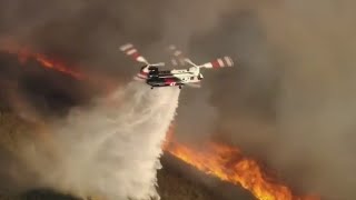 Worlds largest firefighting helicopters now in California [upl. by Annoed419]