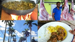 Brechin Castle Tour  Curried Goat Dhal amp Rice 🔥 [upl. by Adnilemreh]