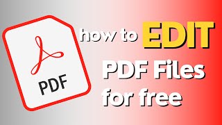 How to edit PDF Files for free on the iPhone [upl. by Mannuela]