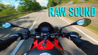 Aprilia Tuono 660 Test Ride  RAW Sound  35KW  4K [upl. by Kathye]