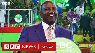 How Kenyas presidential election result unfolded  BBC Africa [upl. by Oicnanev]