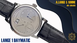 A Lange amp Sohne Lange 1 Daymatic 320025 [upl. by Ahcsatan352]