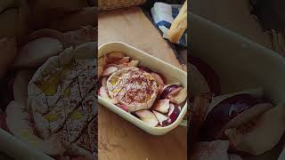 Camembert cheese with peaches [upl. by Haman803]