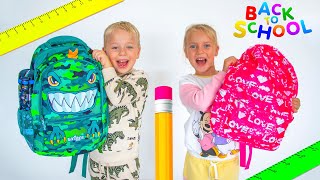 Going BACK TO SCHOOL SHOPPING FOR KIDS with Gaby and Alex [upl. by Malachy]