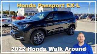 2022 Honda Passport EXL Walkaround Review [upl. by Caesar]