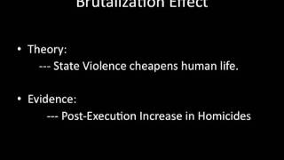 Crim52Brutalization Effect [upl. by Fritzsche]