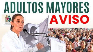 🔔Adultos Mayores La Presidenta da AVISO este Martes 12 de Noviembre🔔 [upl. by Ielirol]