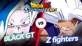 Epic Showdown Black GT Verse vs Z Fighters  Dragon Ball Sparking Zero [upl. by Otxis]