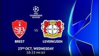 STBREST  BAYER LEVERKUSEN  UEFA CHAMPİONS LEAGUE  MATCHDAY 3  EA FC 25 PREDİCTİON  🎮⭐️ [upl. by Salbu]