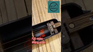 New Strumstick shorts strumstick dulcimer woodworking metalwork diy 3stringguitar fun [upl. by Bordiuk]