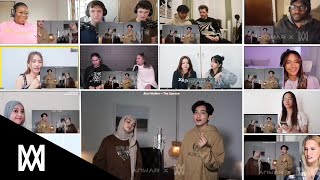 Reza Darmawangsa vs Eltasya Natasha SINGOFF TIKTOK SONGS PART 17 quotkiw cukurukukquot  REACTION MASHUP [upl. by Tessi]