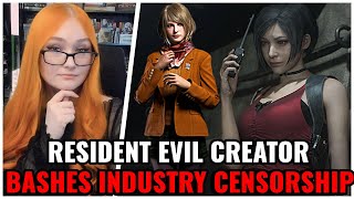 Resident Evil Creator BASHES Industry Censorship Games Are Rated For A REASON [upl. by Azarcon]