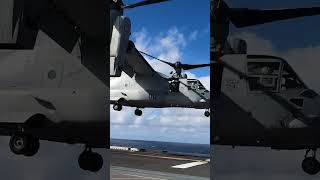 Flight Ops Aboard USS America LHA 6 [upl. by Nastassia292]