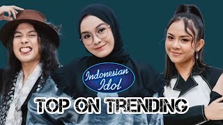 Top INDONESIAN IDOL 2023 Spektakular Show On TRENDING  Salma Novia Neyl Paul [upl. by Azrim]