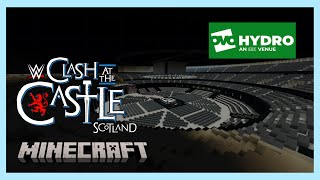 Wwe Clash at the Castle 2024 Minecraft Arena OVO Hydro Arena [upl. by Alleras]