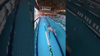 Freestyle swimming smoothly🏊🏻‍♀️ swimming explore sports [upl. by Omar]