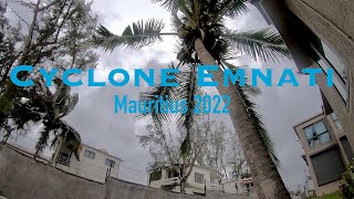 A Day in Mauritius  Emnati Cyclone 2022 [upl. by Ydor]