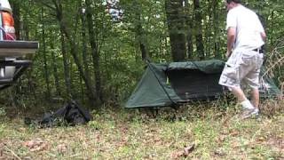 Tent Cot Oversize set up [upl. by Lundin]