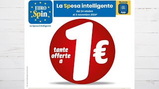 VOLANTINO EUROSPIN dal 24 ottobre al 3 novembre 2024 anteprima [upl. by Innoj315]