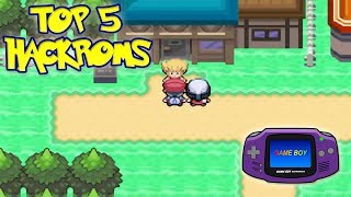 TOP 5 HACK ROMS BASADOS EN POKEMON DIAMANTE PERLA Y PLATINO PARA GBA ANDROID Y PC [upl. by Block]