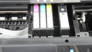 Tusze hp officejet 6830  wymiana HP 934XL [upl. by Wilser]