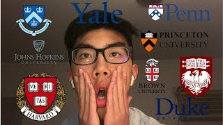 Accepted Into 18 Schools College Decision Reactions 2019 Ivy League Hopkins Duke etc [upl. by Waers]