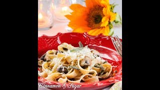 Tagliarini with Brown Butter Sage and Porcini Mushrooms [upl. by Cole]