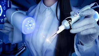 ASMR Super professional ear treatment and ear cleaning English ver  scifi asmr [upl. by Francis]