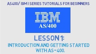 As 400 tutorial for Beginners  Lesson 1  Introduction to As400 and setting up As400 Environment [upl. by Frantz37]