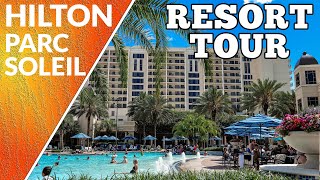 Hilton Grand Vacations Parc Soleil  FULL RESORT WALKTHROUGH  Orlando Florida [upl. by Oht]