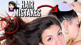 Haircare Mistakes That Are Damaging Your Hair  Common Hair Mistakes To Avoid [upl. by Nnaacissej]