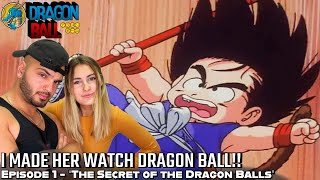 FIRST TIME REACTION TO ORIGINAL DRAGON BALL Episode 1 [upl. by Chilton]