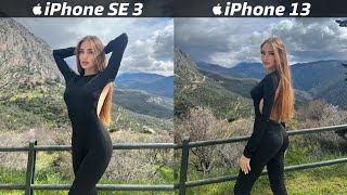 iPhone SE 3 vs iPhone 13 Camera Test [upl. by Rehpotsirc]