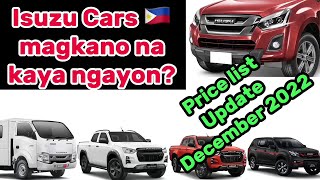 Isuzu Cars Price List in Philippines For 2023 latestupdateph9796 [upl. by Gnouhc]