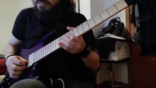 Vitalism  Pagan Part II Guitar solo cover [upl. by Pansir175]