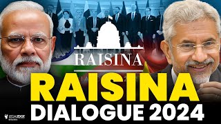 Raisina Dialogue 2024  When was this formed  All About this Global Conference [upl. by Agostino]