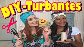 DIY Como Fazer seu turbante com a Lú e a Cida [upl. by Gladys]