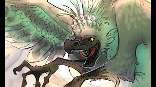 HARPY EAGLE GRIFFIN  Gift Speedpaint [upl. by Zita]