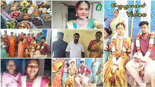 Engagement Vlog 😍  Gramathu Ponnu Saranya [upl. by Hermosa]