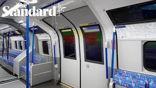 Piccadilly line new trains enter testing and will start running in London in 2025 [upl. by Rafaellle588]