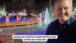 Exploring Beautiful Chiang Mai Flower Festival 2024 Chiang Mai Thailand [upl. by Alvord226]