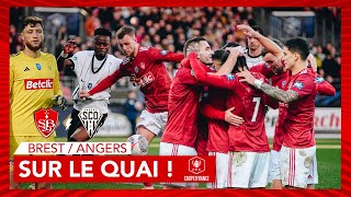 𝗦𝘂𝗿 𝗹𝗲 𝗾𝘂𝗮𝗶 ⚓  Brest 10 Angers 🏆 [upl. by Dehsar]