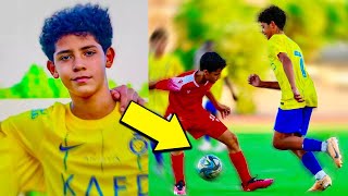 Cristiano Ronaldo Jr CRAZY Skills for Al Nassr that SHOCKED the World 2023 [upl. by Tlevesor771]