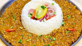 Healthy amp Hearty Sabut Masoor Ki Dal  Brown Lentils CurryWhole Masoor Daal 🧑‍🍳🌶️🧄🍅 [upl. by Irolam]