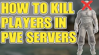 How To Kill Other Players in PvE Ark Survival Ascended [upl. by Enaamuj492]