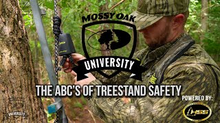 Mossy Oaks Guide to Staying Secure The ABCs of Treestand Safety [upl. by Hess]