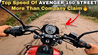 2023 Bajaj Avenger 160 Street Top Speed Test 🔥 [upl. by Parnell]