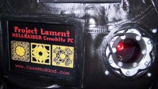 Project Lament HellRaiser Cenobite PC  Case Mod Work Log [upl. by Dianna]