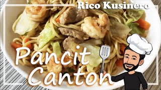 Pancit Canton Recipe  Rico Kusinero [upl. by Ainat]